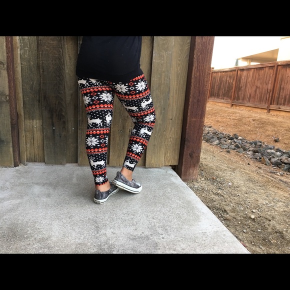 GIRLS CHRISTMAS PRINTED LEGGING! - Picture 8 of 8